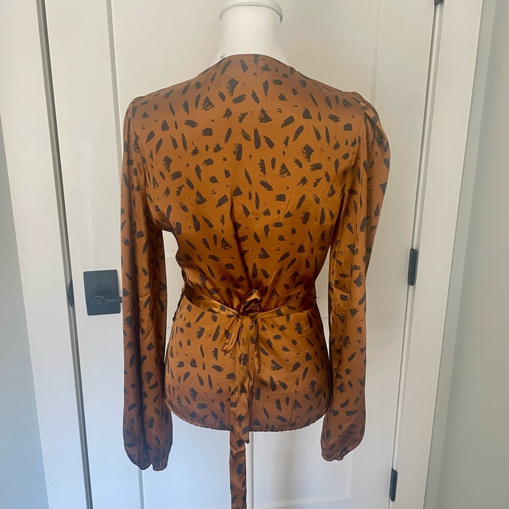 Vici Wrap Blouse - image 4